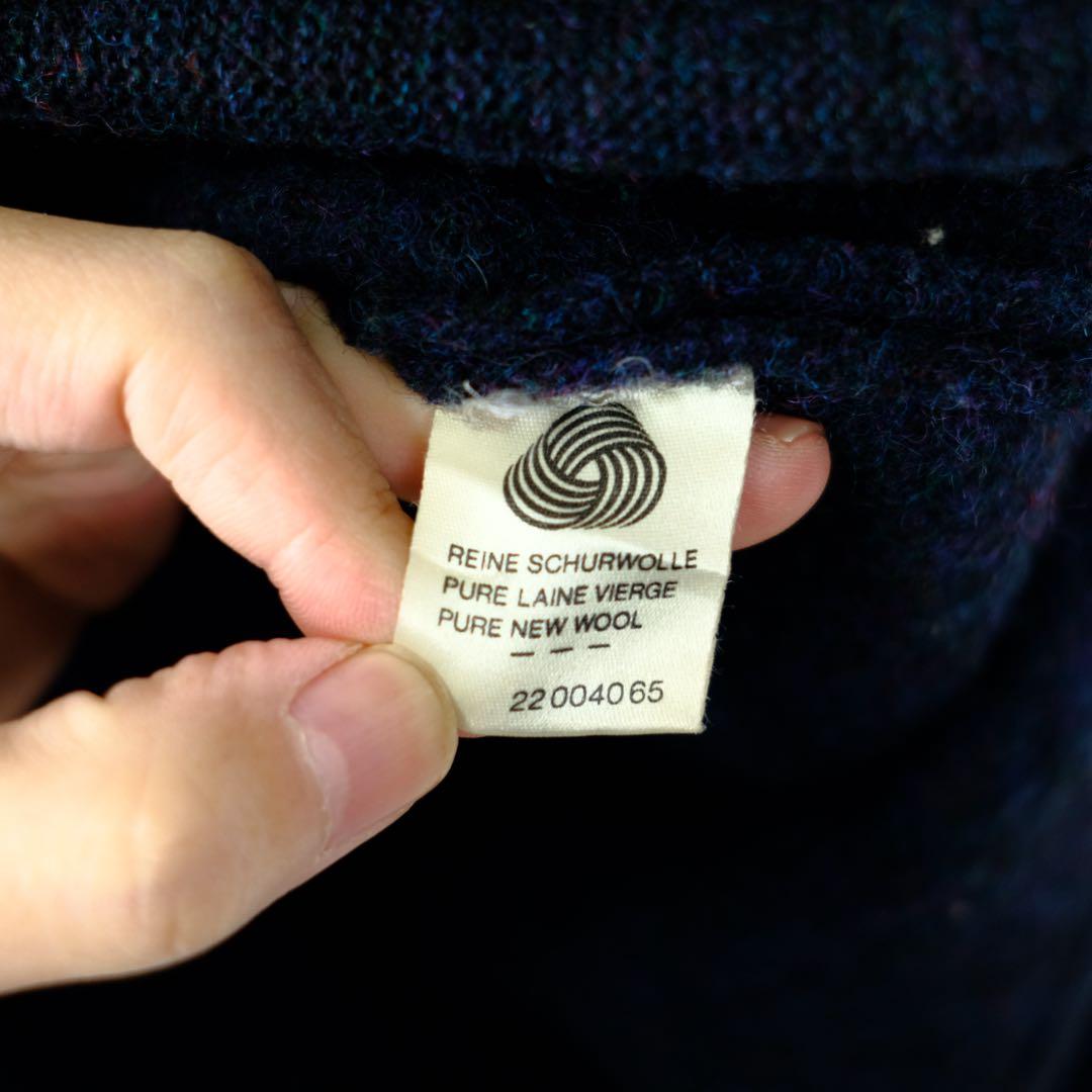 オーストリア製  ガイガー 圧縮ウール チロリアンジャケット 紺