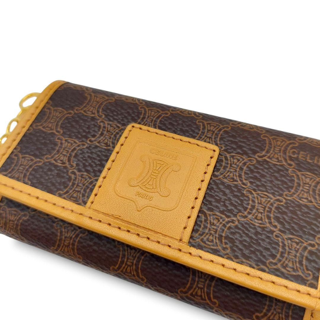 【極美品】CELINE　セリーヌ 　キーケース　トリオンフ　レザー　大人気