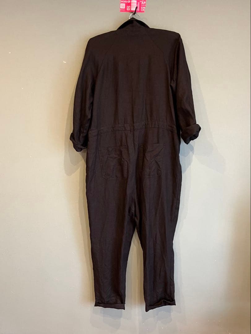 fog linen work ジャンプスーツ　ベック　ブラック