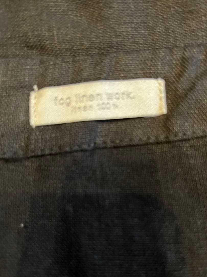 fog linen work ジャンプスーツ　ベック　ブラック