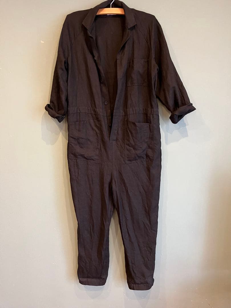 fog linen work ジャンプスーツ　ベック　ブラック