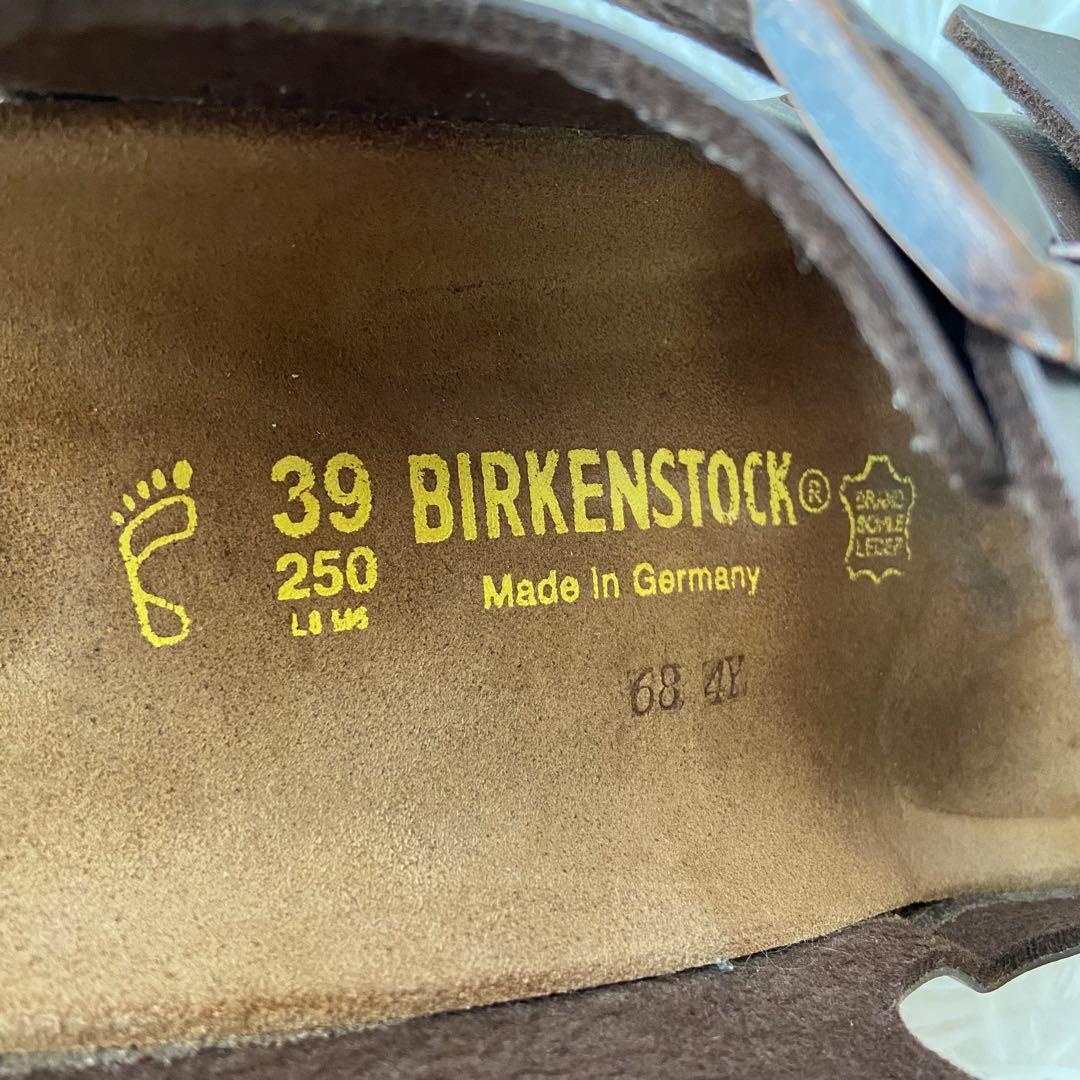 極美品✨ビルケンシュトックBIRKENSTOCK ミラノ サンダル 茶色 39