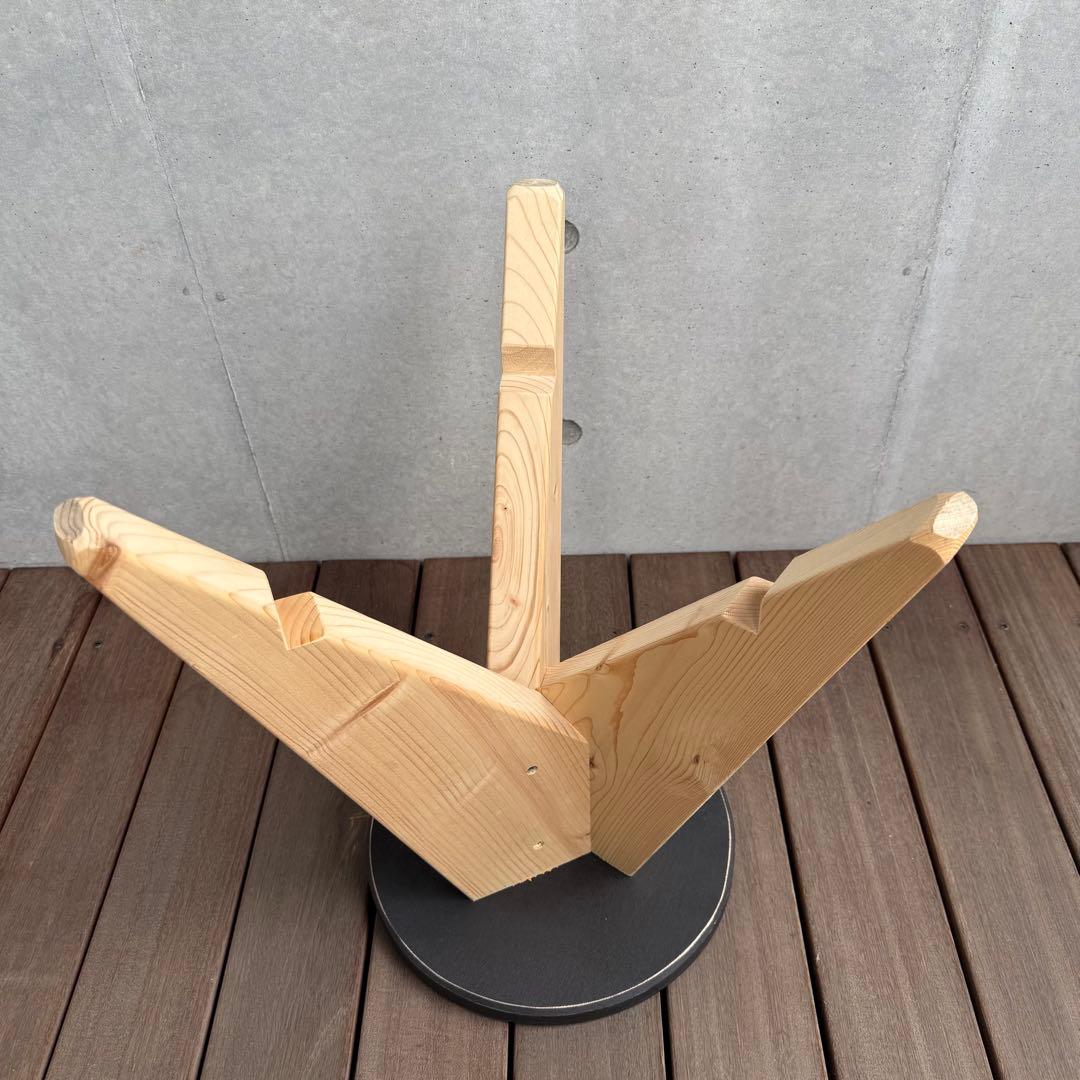 M&M カスタムパフォーマンス 木製スツール 椅子 チェア