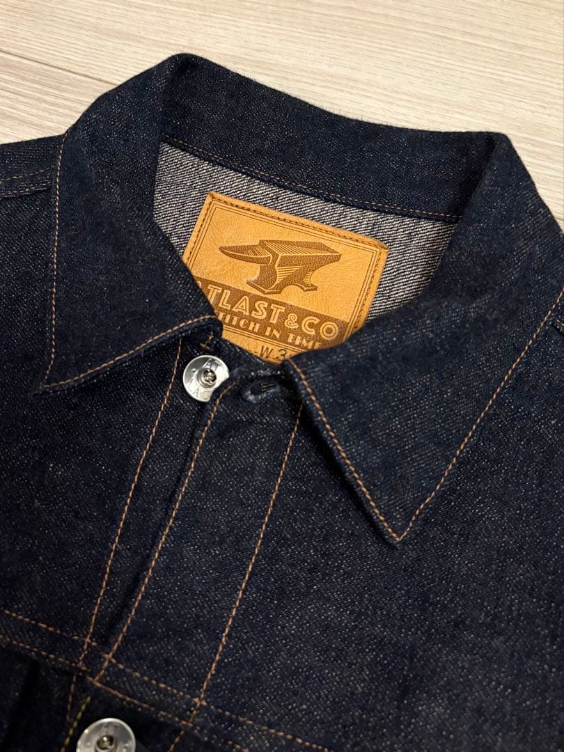 ATLAST&CO アットラスト 215 デニムジャケット 38 美品