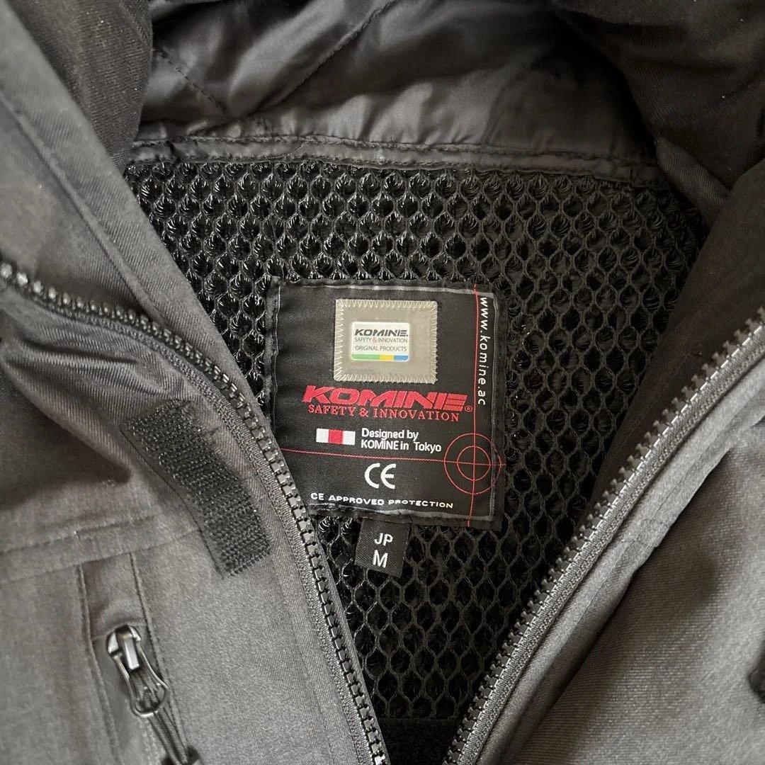 コミネ　KOMINE バイク プロテクト　コート M Black 07-615