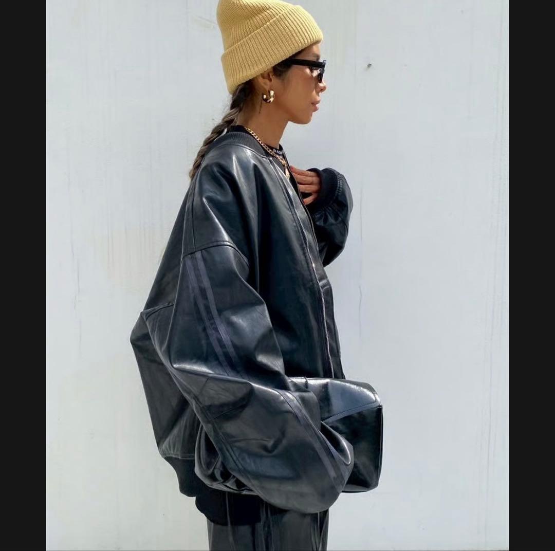 su_do blouson「2lines」スード レザーブルゾン ジャケット