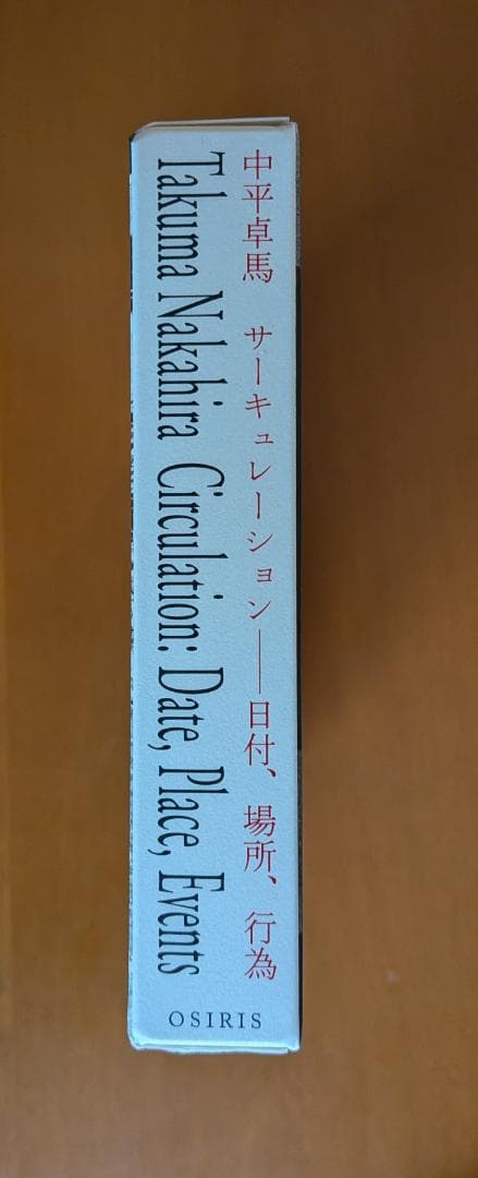 中平卓馬『サーキュレーション――日付、場所、行為』（OSIRIS）