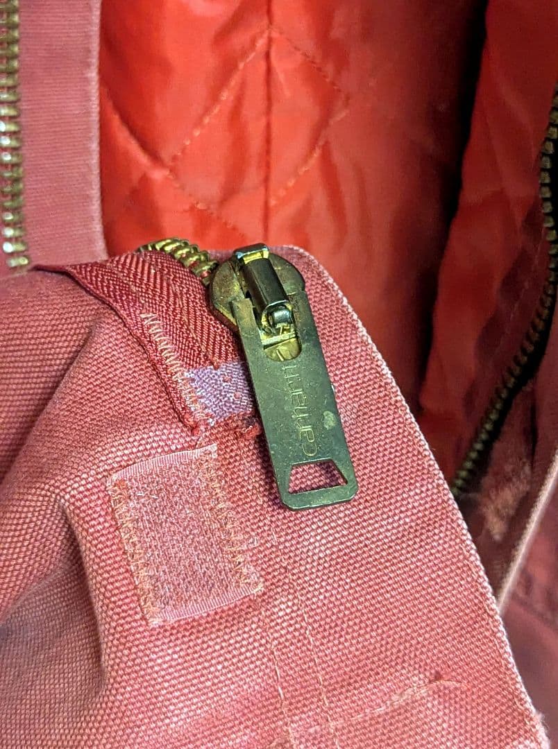 ※コバルトブルーさま専用※Carhartt　チョアコート　ダック地　赤