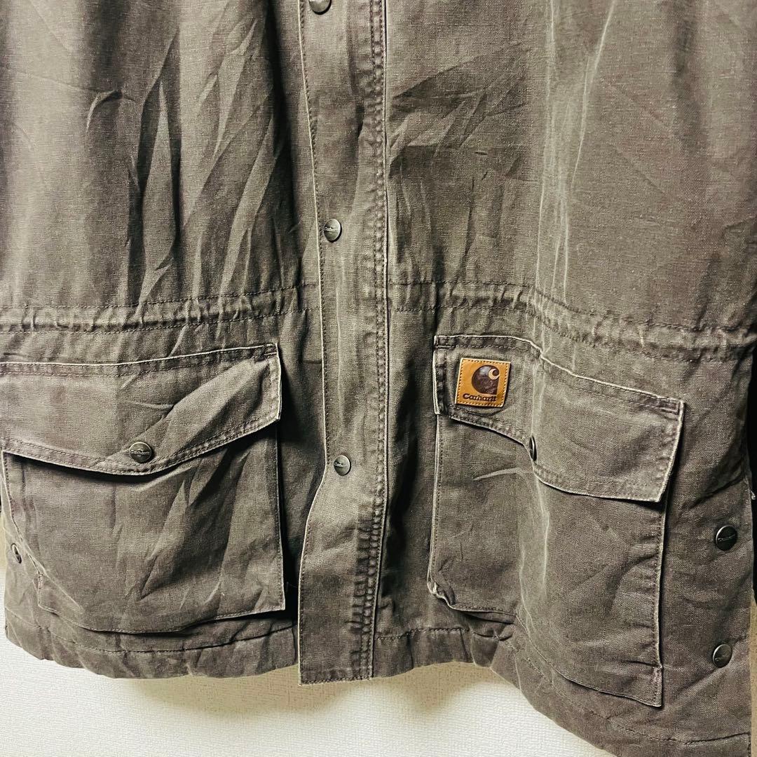 carharttカーハート　カバーオール　ジャケット　古着　メンズ　XL