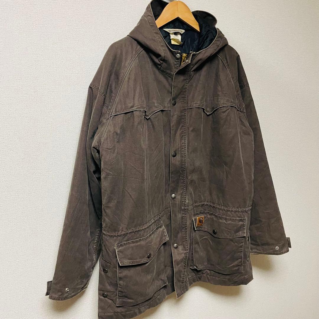 carharttカーハート　カバーオール　ジャケット　古着　メンズ　XL
