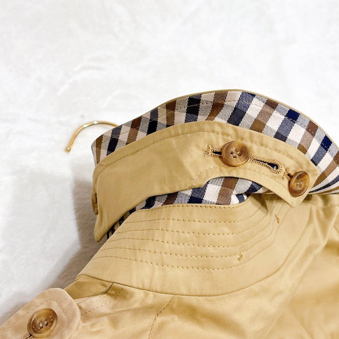 新品同様✨　アクアスキュータム　トレンチコート ベージュ　ロング　XL