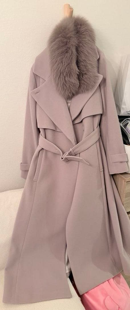 Noela ノエラ　ウールトレンチコート　M 美人百花　田中みな実着用