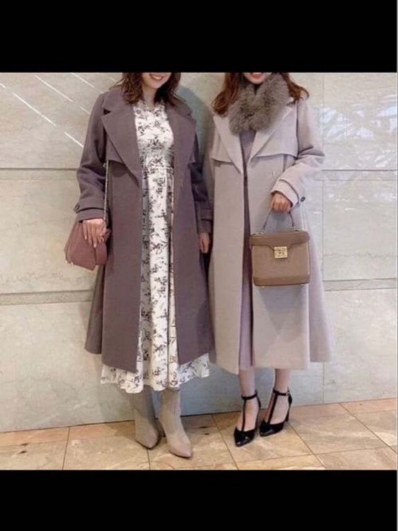 Noela ノエラ　ウールトレンチコート　M 美人百花　田中みな実着用