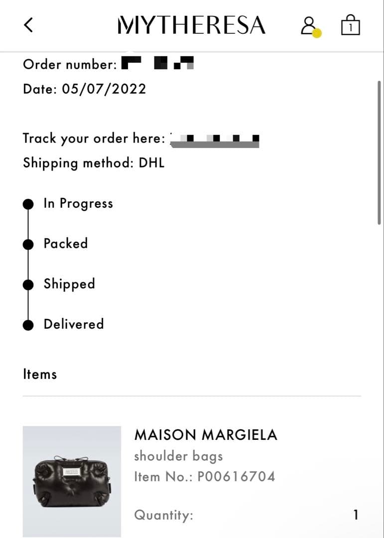 maison margiela グラムスラム バック 確実正規品