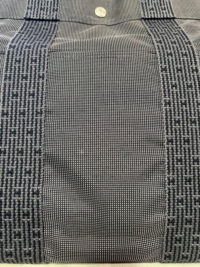 HERMES(エルメス) エールライン トートバッグ キャンバス