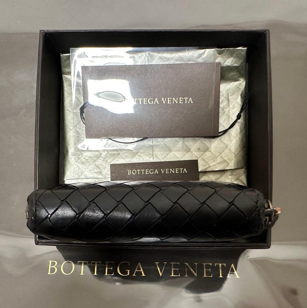 【本体のみ】ボッテガヴェネタ イントレチャートケース/ラム/黒/1️⃣✨✨