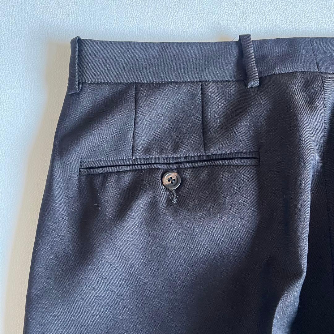 美品　ヴェルサーチ　スラックス　パンツ　ウール　ジャガード　チェック　希少柄