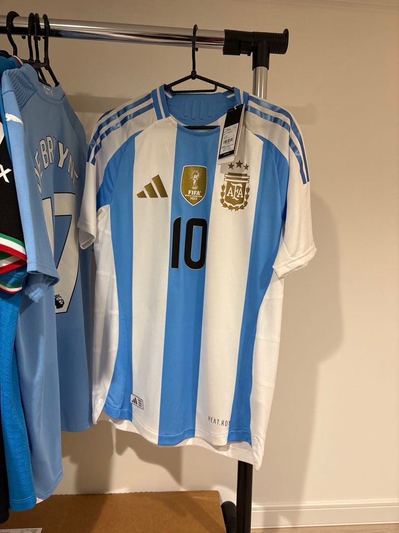 L*k様 adidas アルゼンチン代表 メッシ 10番 シャツ
