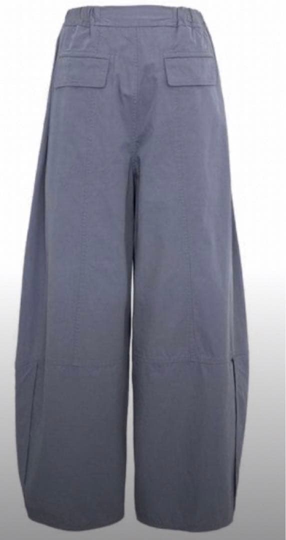 完売☆Drawer ドゥロワー 2024 コットンベイカーパンツ