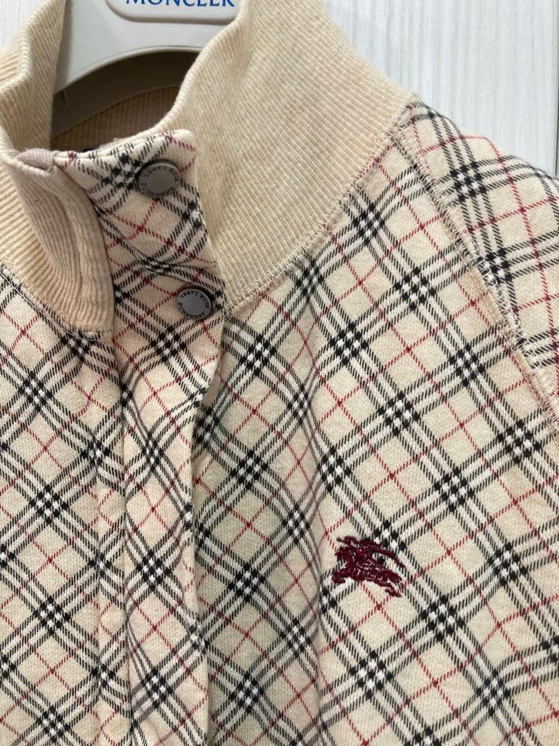 田中　野夫　BURBERRYBLUE LABEL ノバチェック ジャケット