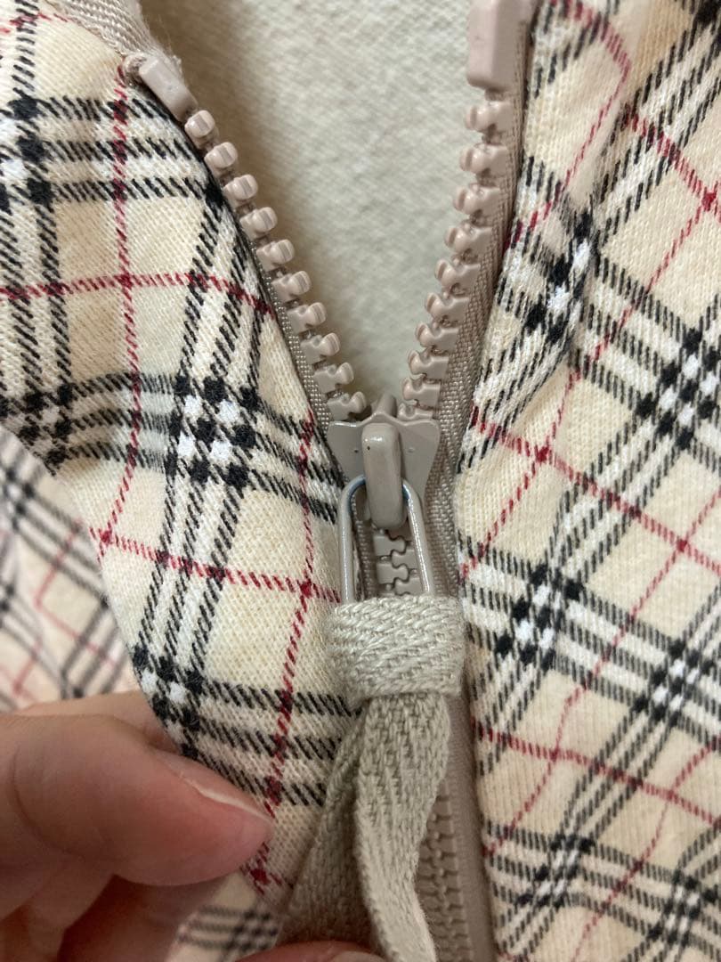 田中　野夫　BURBERRYBLUE LABEL ノバチェック ジャケット