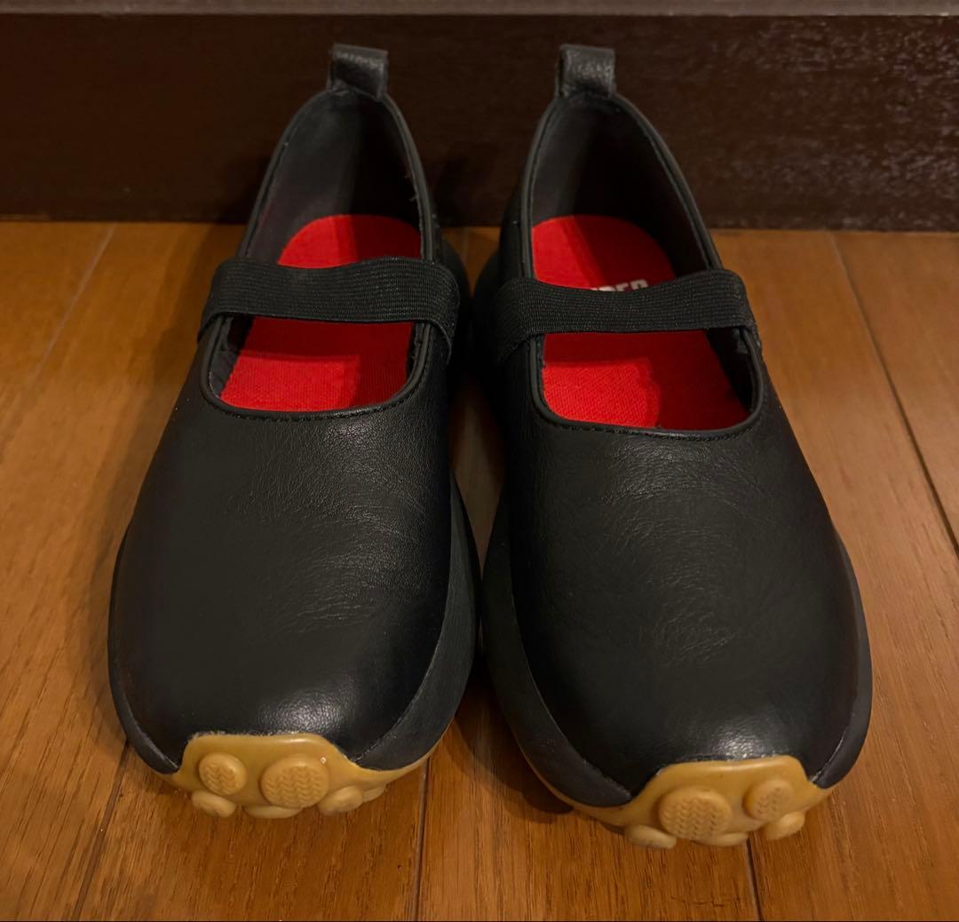 新作　CAMPER カンペール 黒　シューズ ペタローズアセンズ