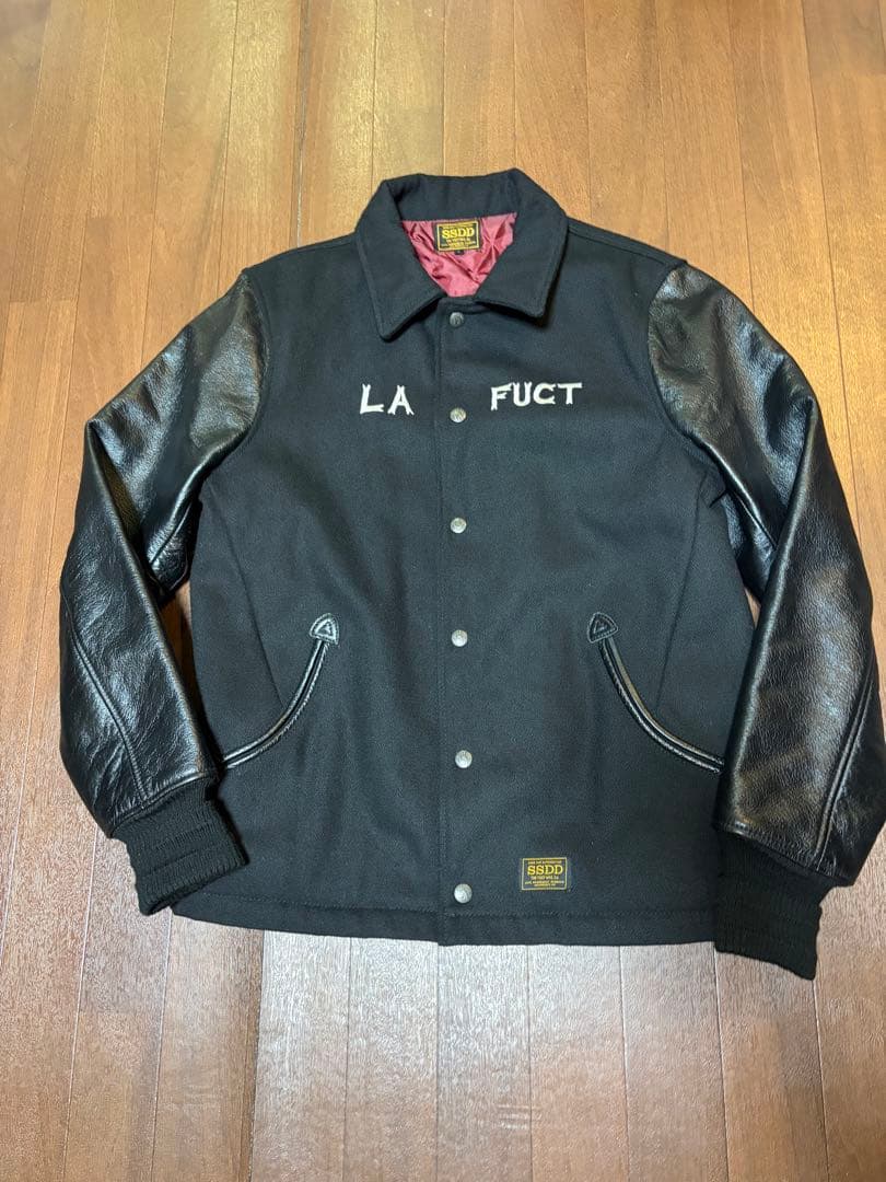 fuct スタジャン ブラック Lサイズ