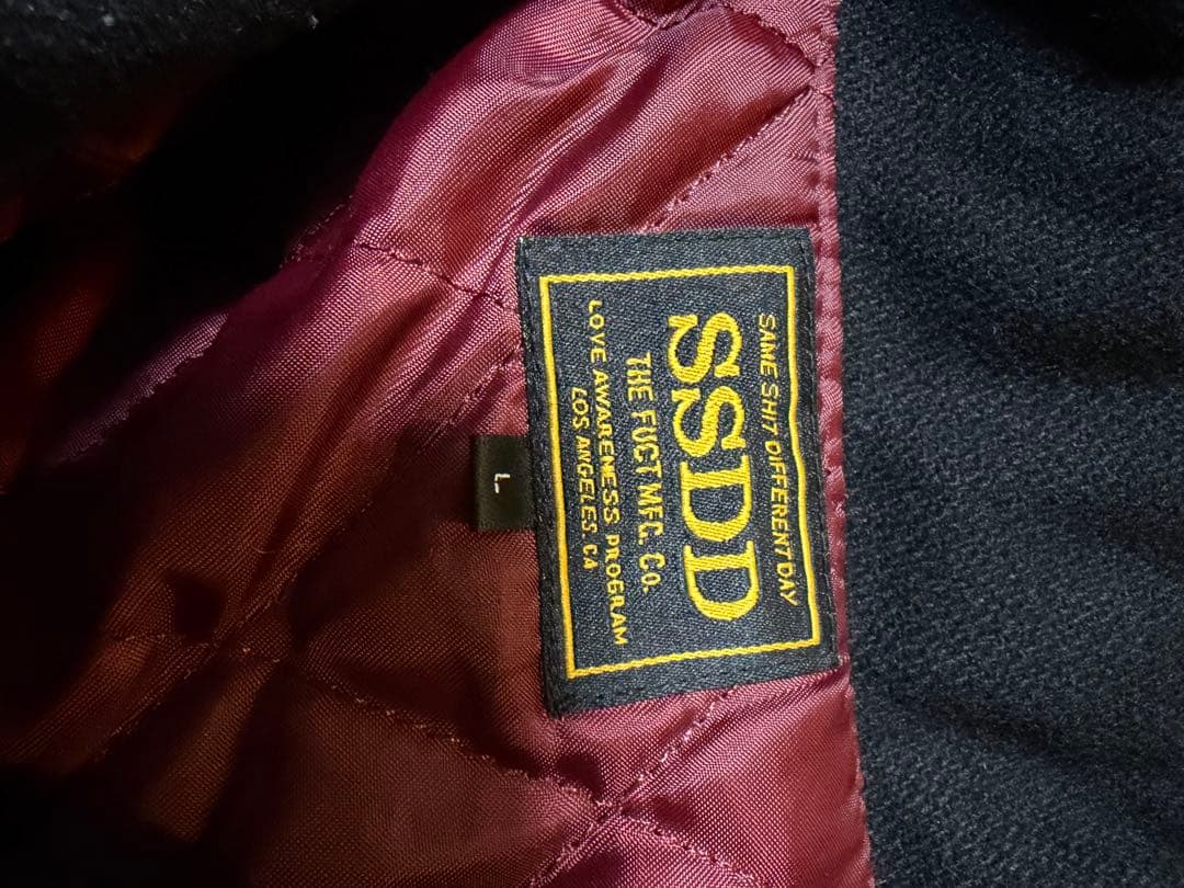 fuct スタジャン ブラック Lサイズ