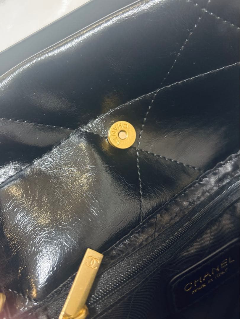 シャネル 海外限定VIPノベルティ チェーンショルダーバッグ ブラック ポーチ付