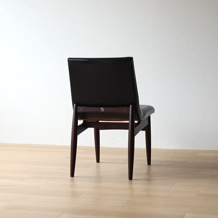 アンティーク 鳥取家具 レトロ ダイニングチェア 北欧風 無垢材