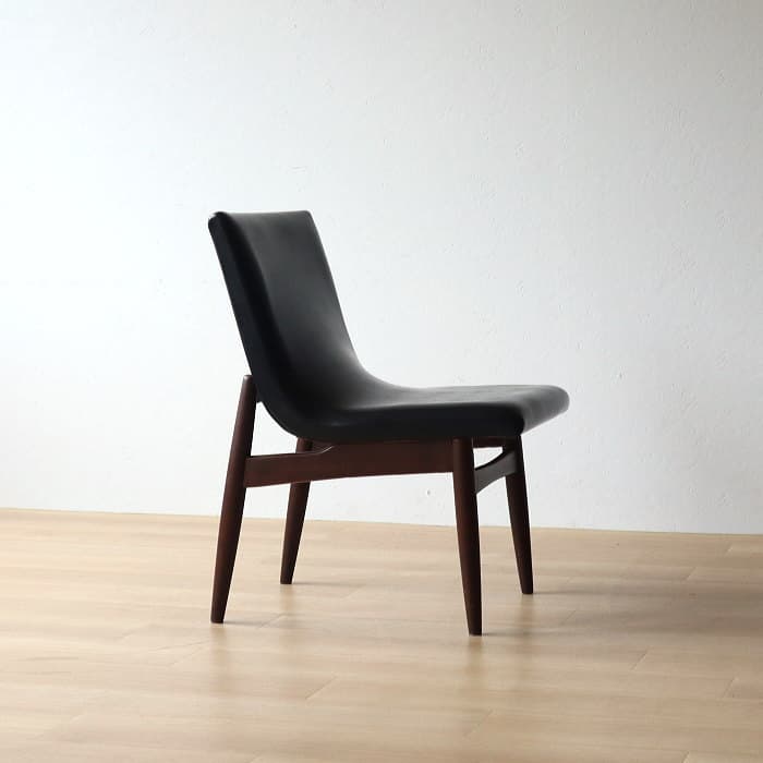 アンティーク 鳥取家具 レトロ ダイニングチェア 北欧風 無垢材