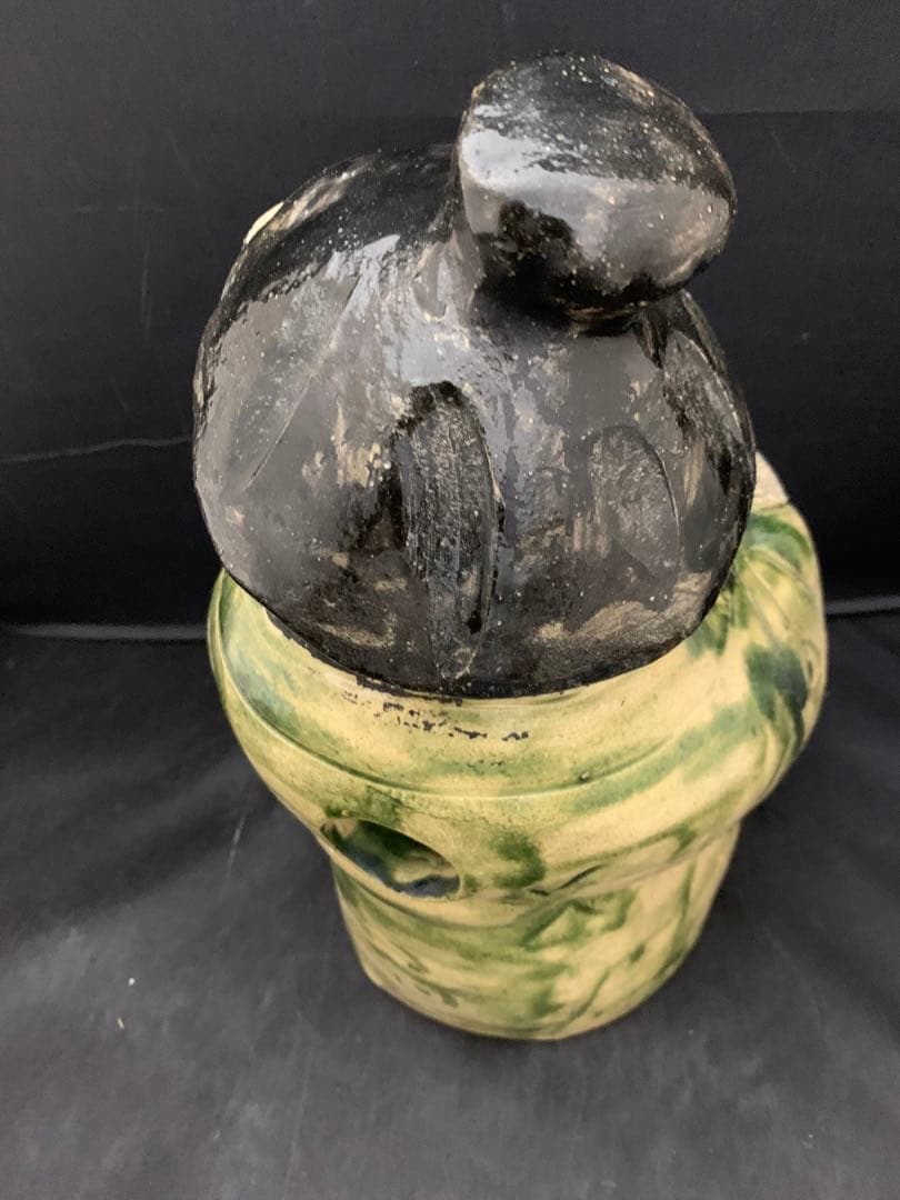 信楽焼 庵たぬき 狸 タヌキ 縁起物 置物 陶芸 陶器 狸信楽