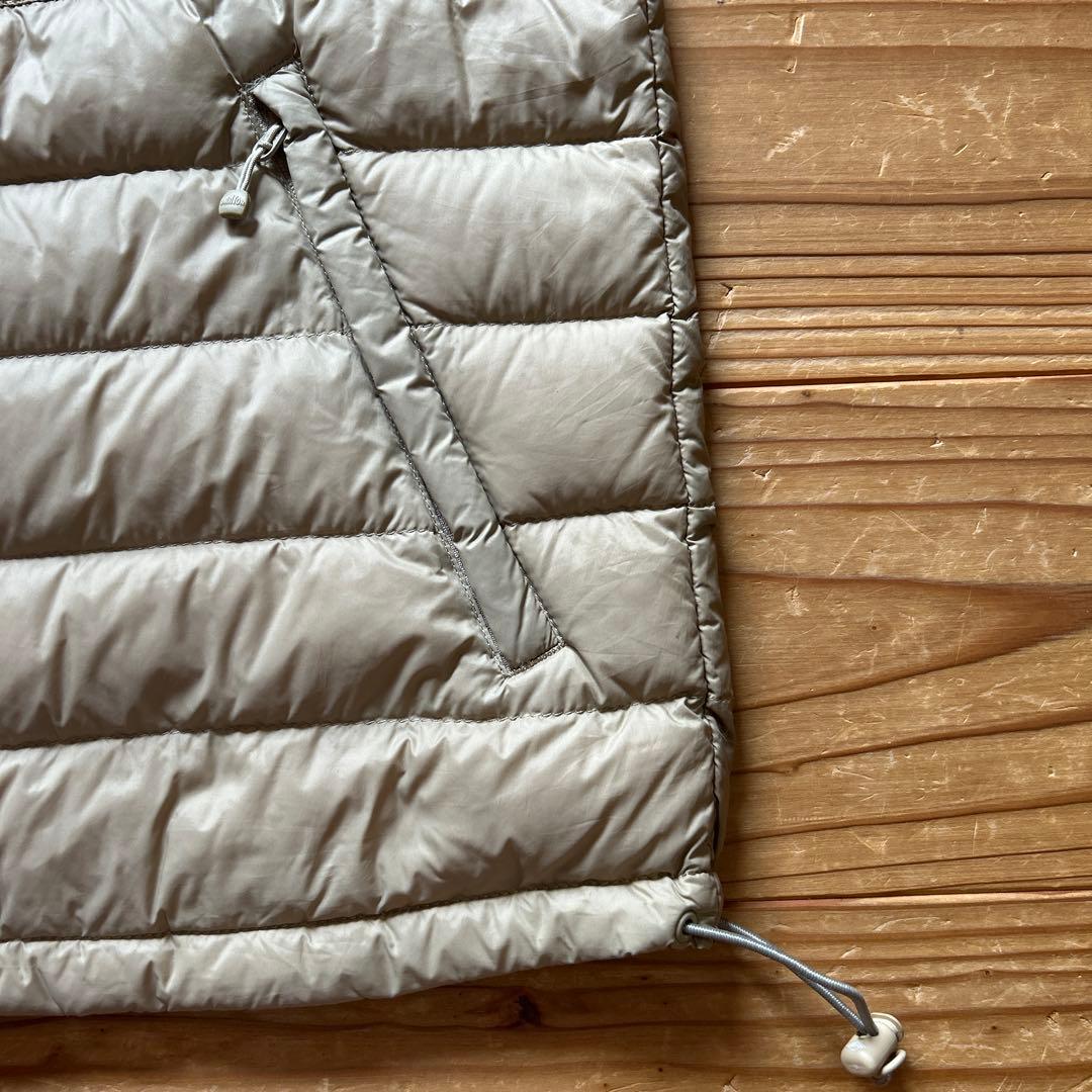 DANTON ダウンベスト サイズ34 ベージュ　ダントン インナーダウンベスト