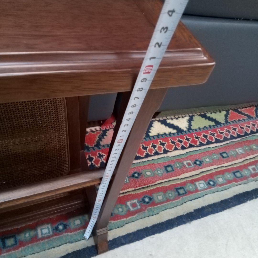 maruni 木製マガジンラック　サイドテーブル　地中海シリーズ