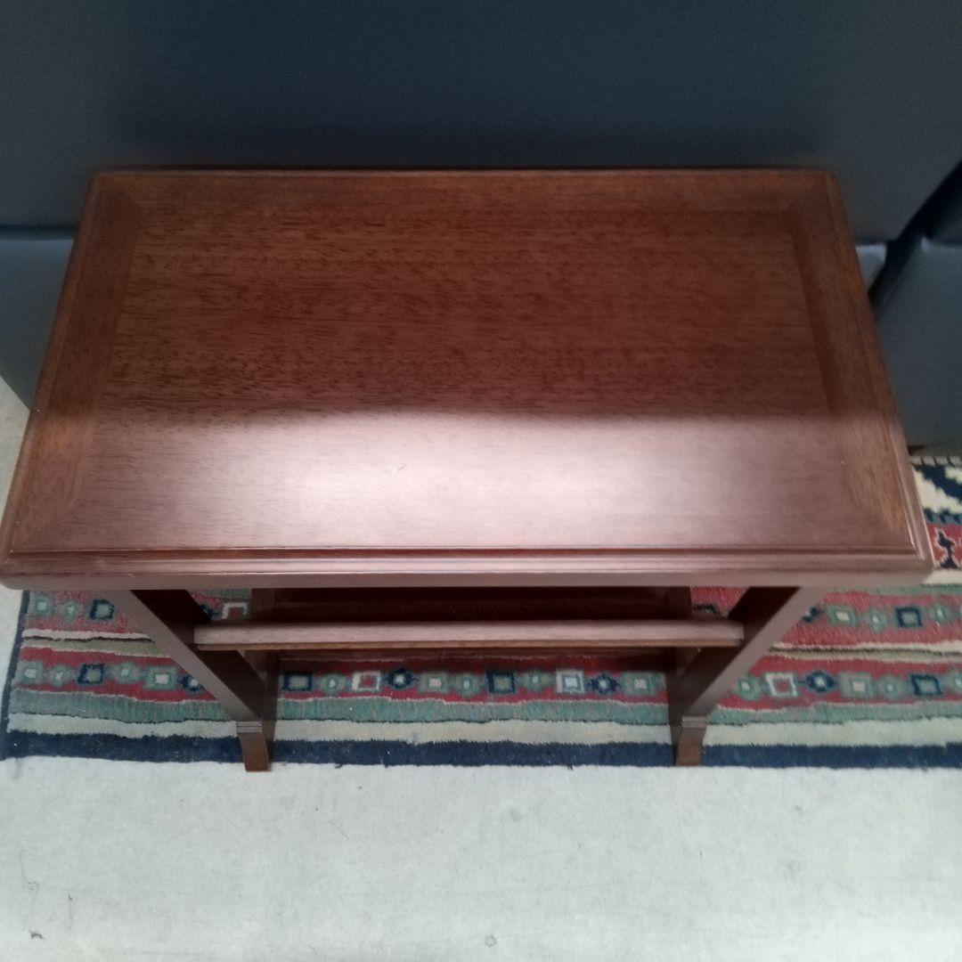 maruni 木製マガジンラック　サイドテーブル　地中海シリーズ