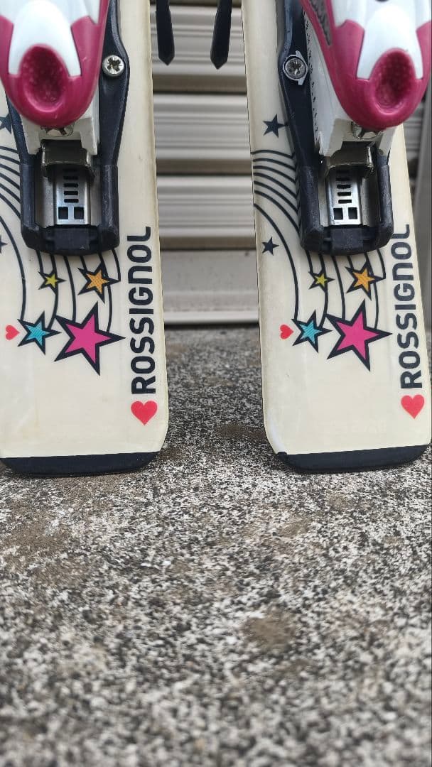 Rossignol スキー板 バインディング付き ジュニア　子供　80cm
