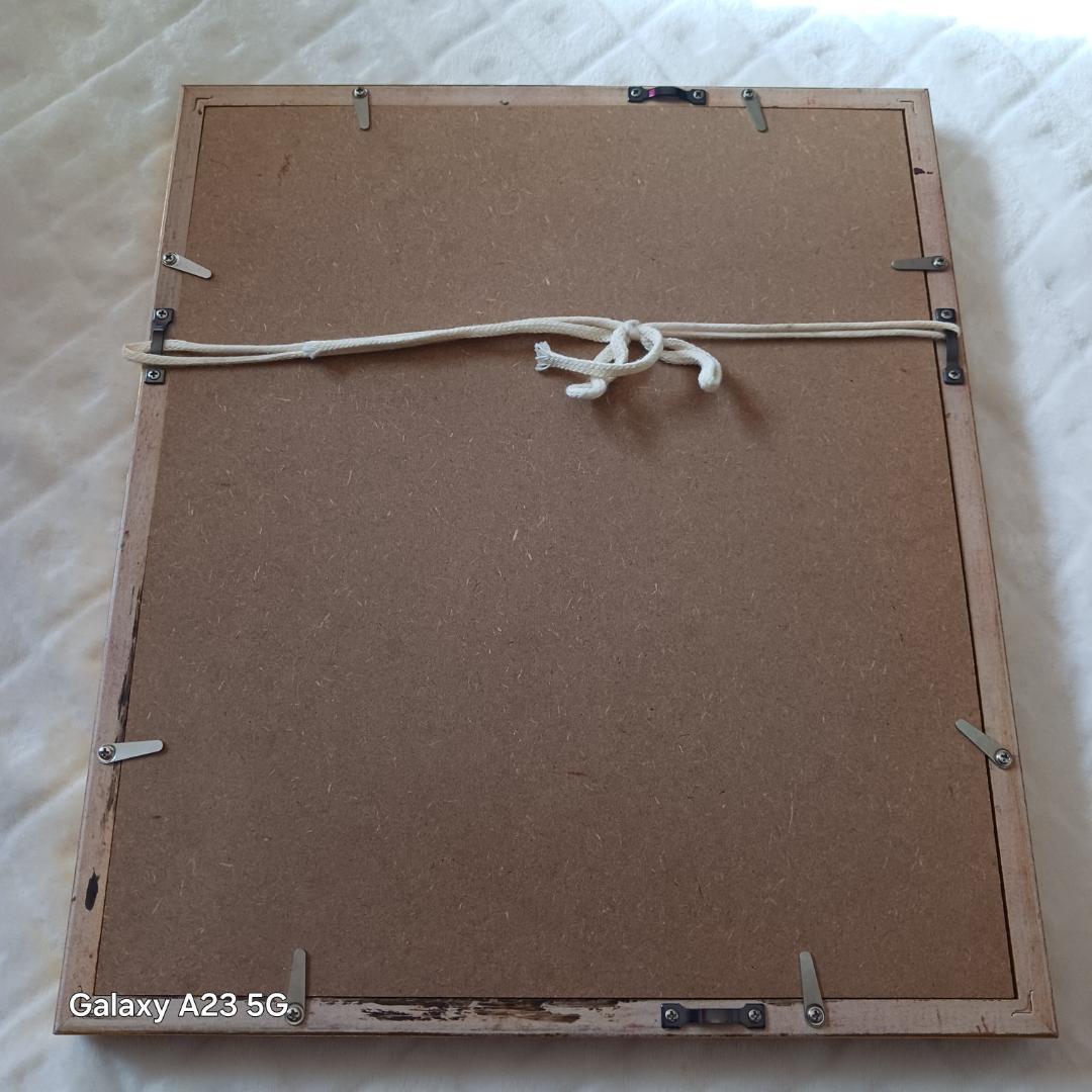 【美品】ルノワール『菊』 木製額縁付き アートフレーム 名画 インテリア