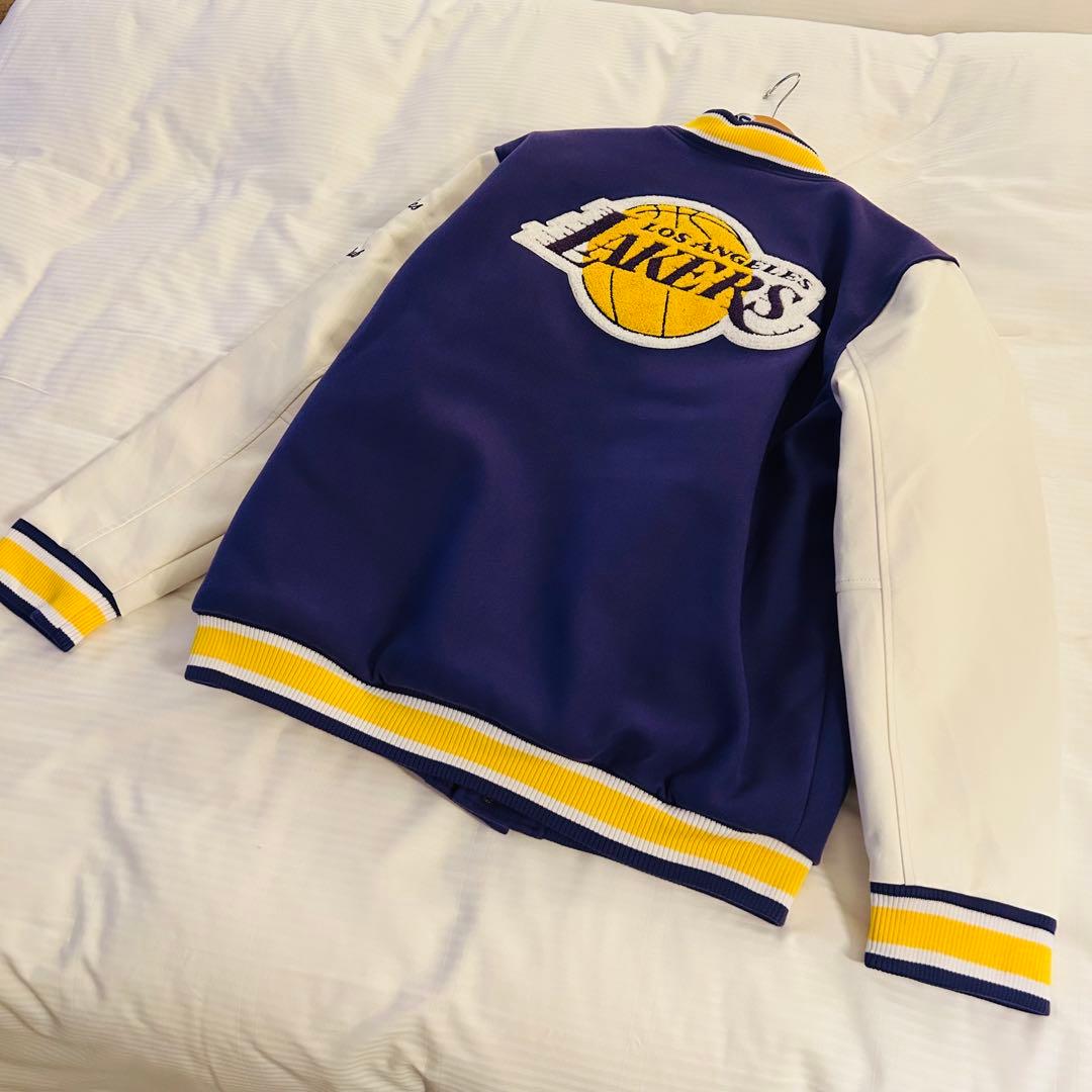 【新品未使用】NBA レイカーズ　スタジャン　L