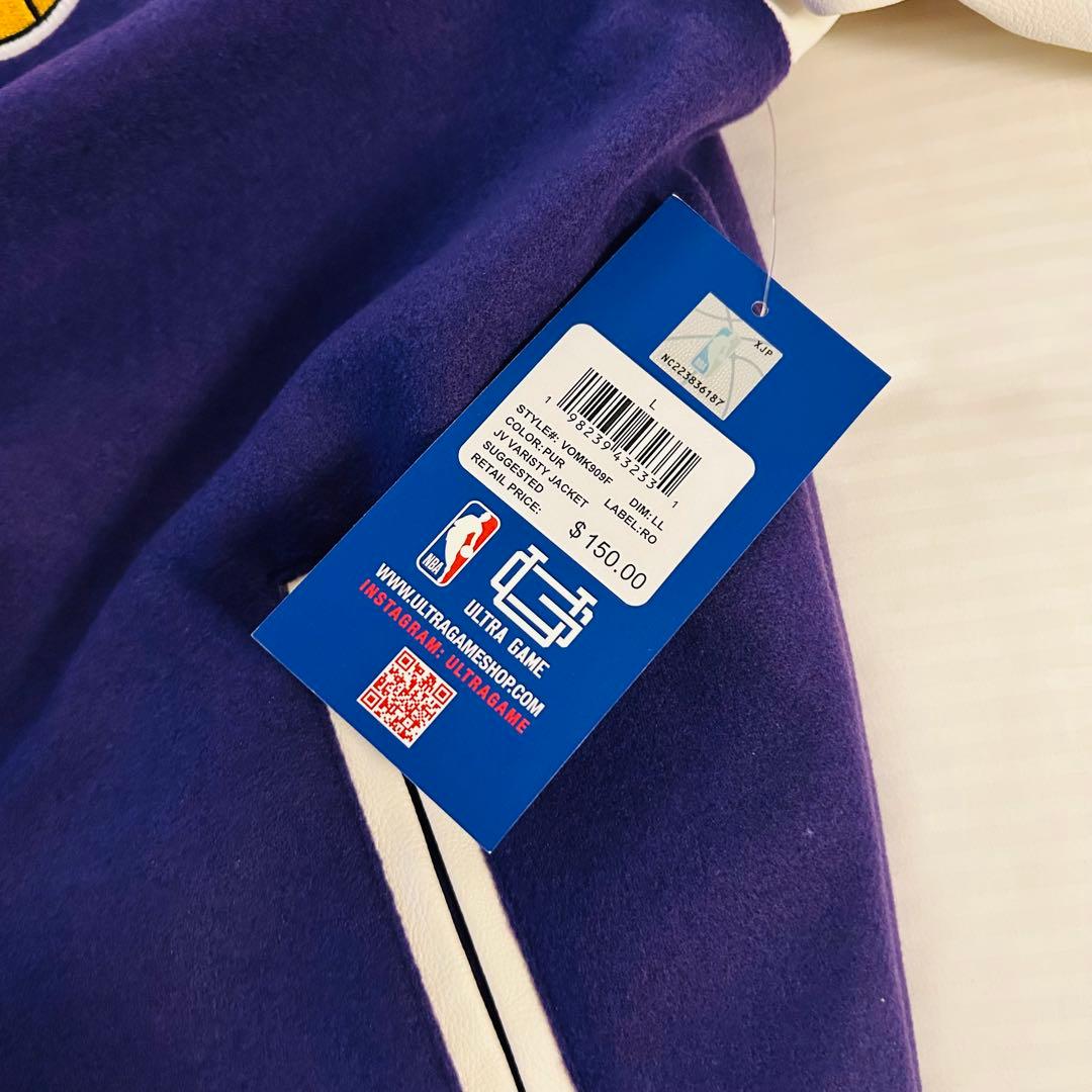 【新品未使用】NBA レイカーズ　スタジャン　L