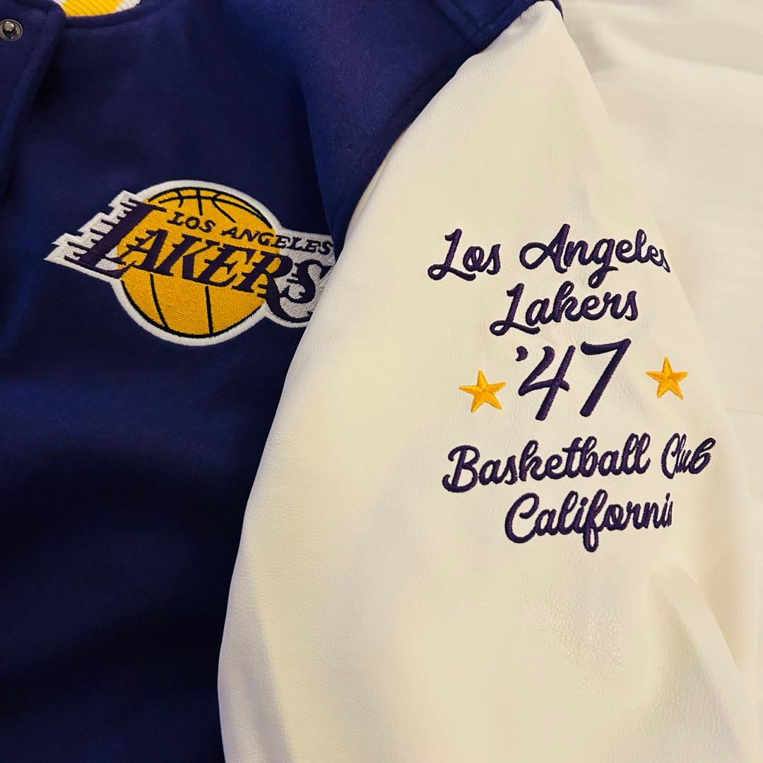 【新品未使用】NBA レイカーズ　スタジャン　L
