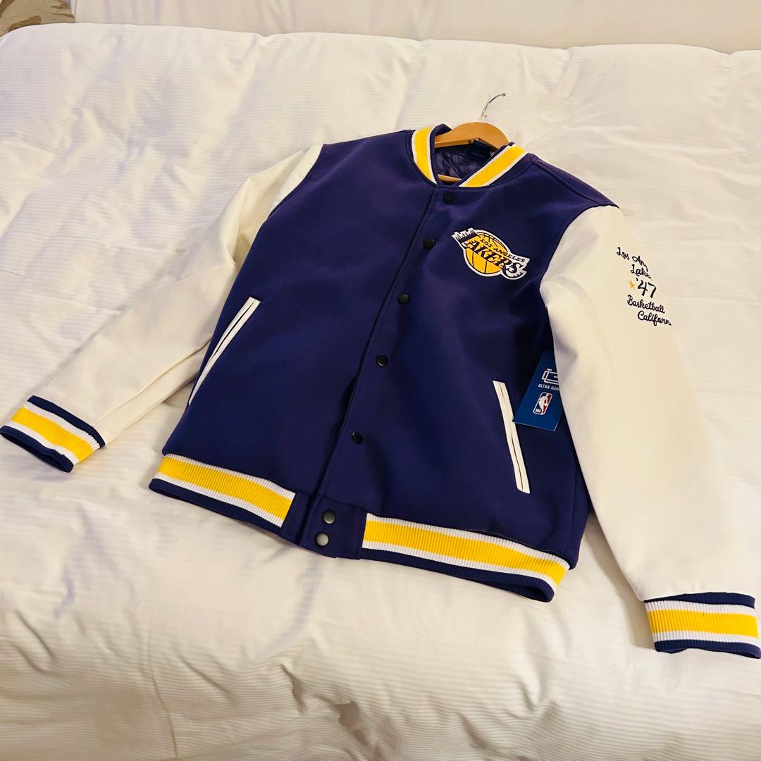 【新品未使用】NBA レイカーズ　スタジャン　L