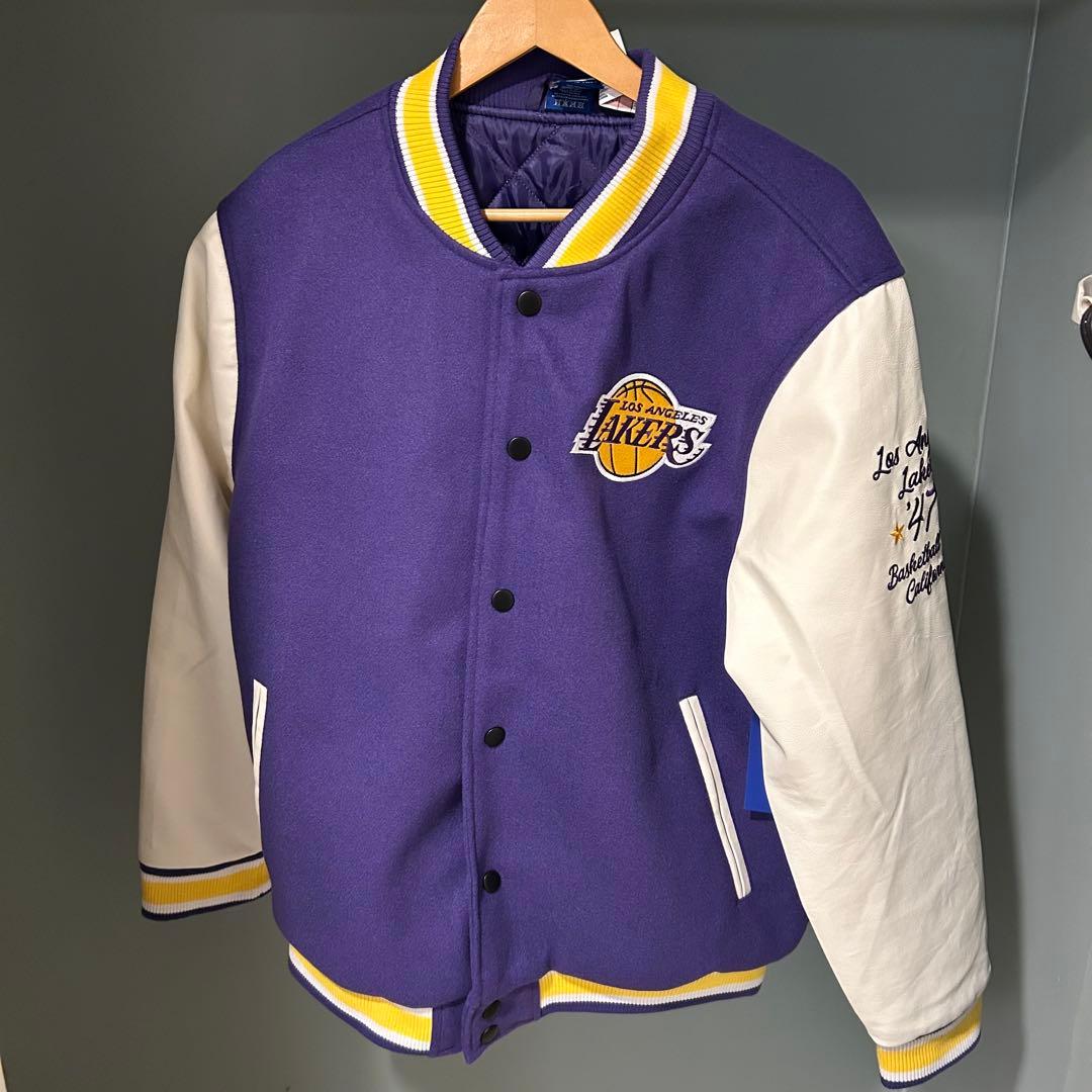【新品未使用】NBA レイカーズ　スタジャン　L