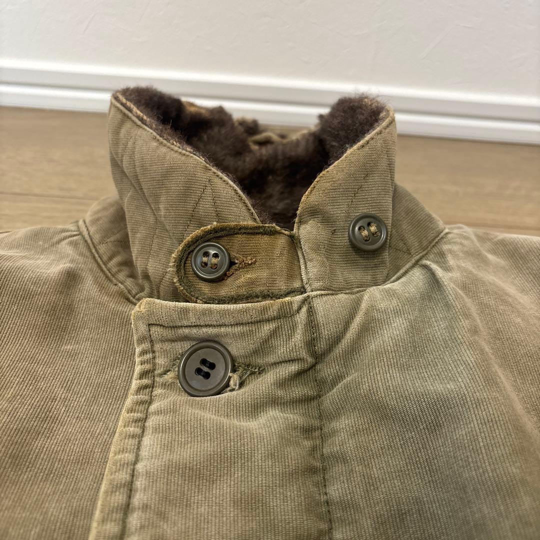 た*ま様 【希少】 40s USN 実物 N-1デッキジャケット【ジップ破損】