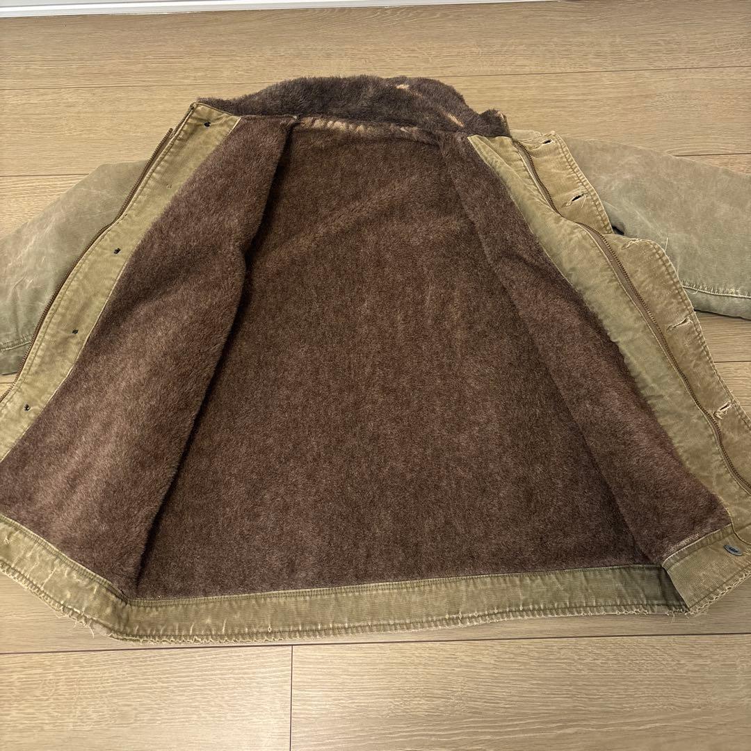 た*ま様 【希少】 40s USN 実物 N-1デッキジャケット【ジップ破損】