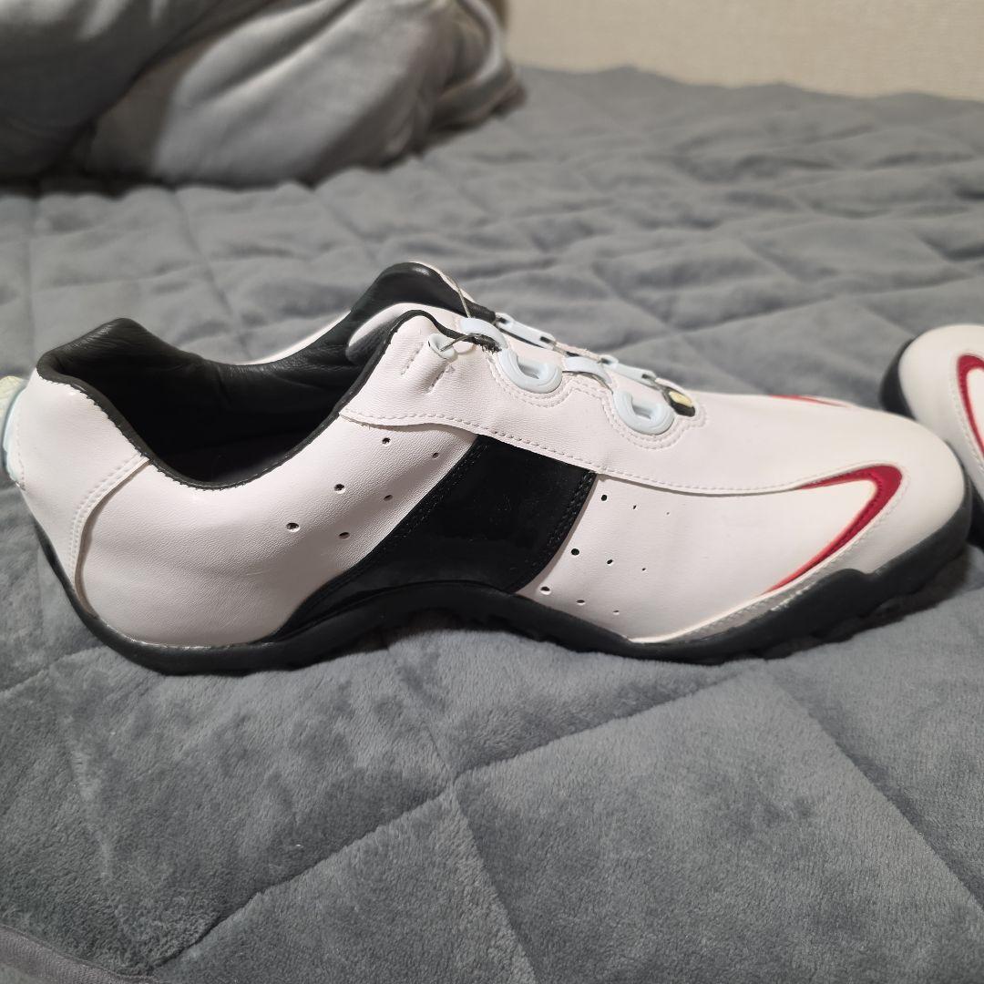 FJ ゴルフシューズ ホワイト/ブラック/レッド