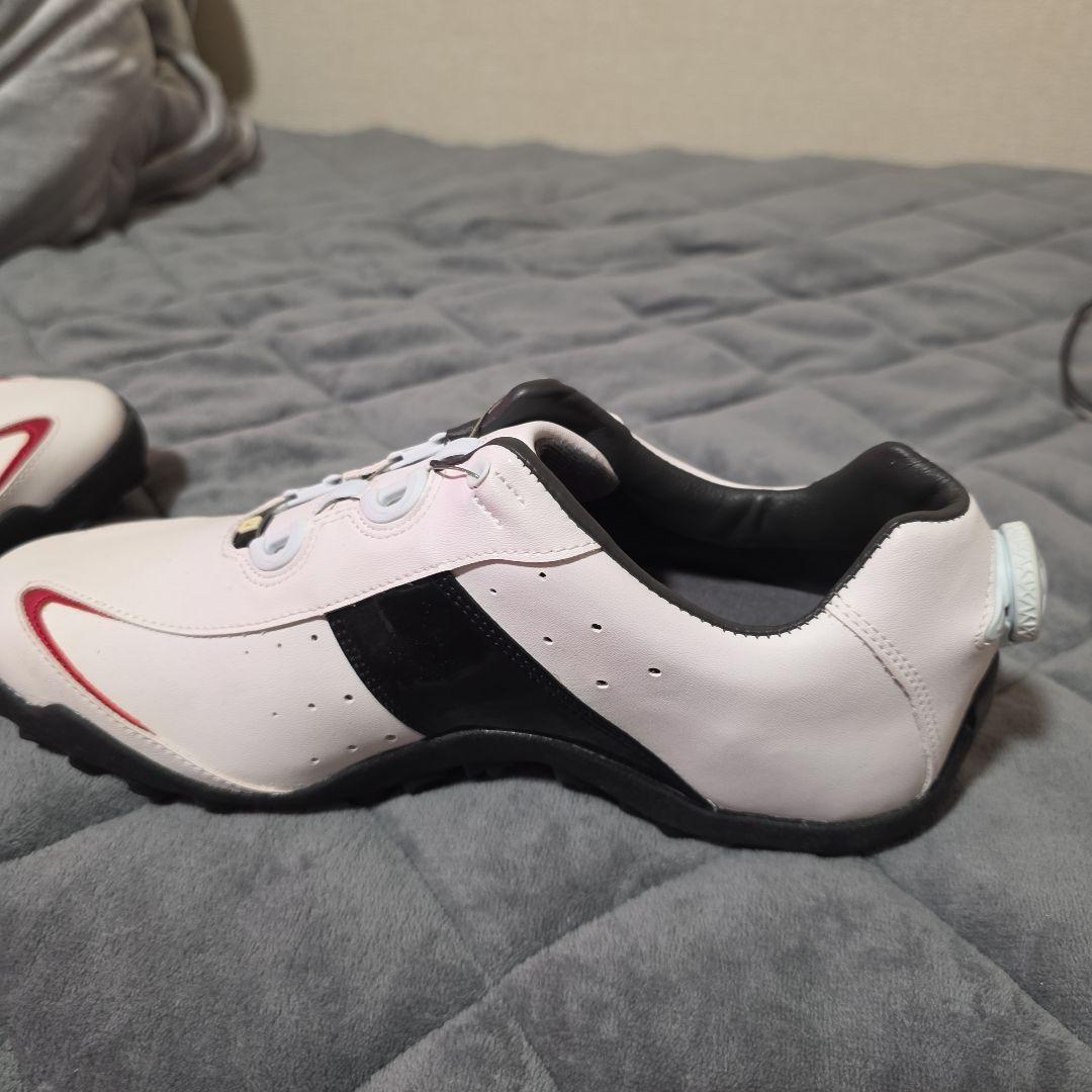 FJ ゴルフシューズ ホワイト/ブラック/レッド