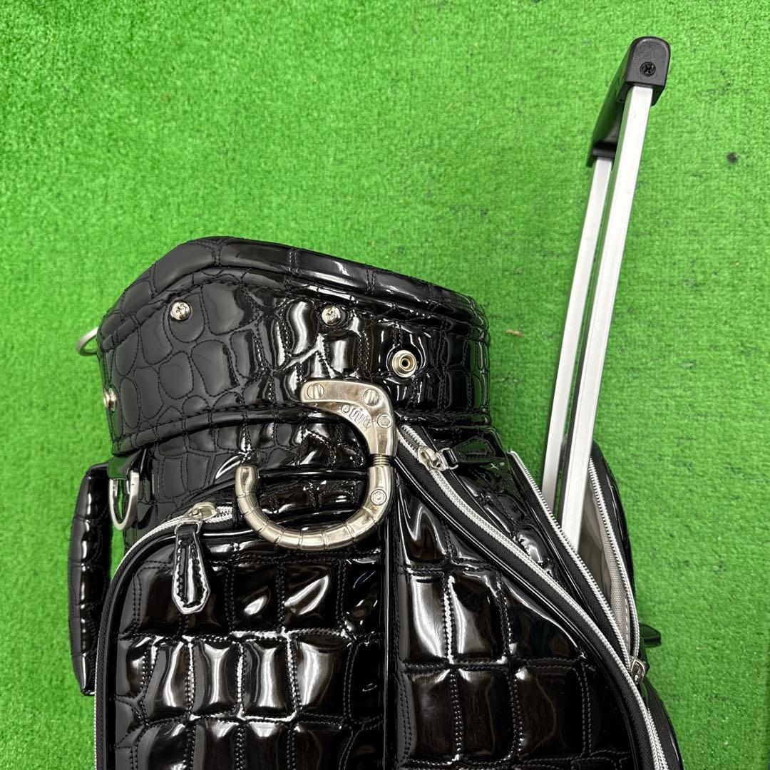 OUUL オウル　キャディーバック　ゴルフバック　９インチ　キャスター付き