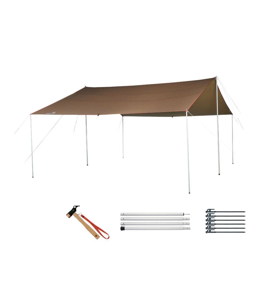 スノーピーク HDタープ “シールド”・レクタ(L)Proセット 新品未使用