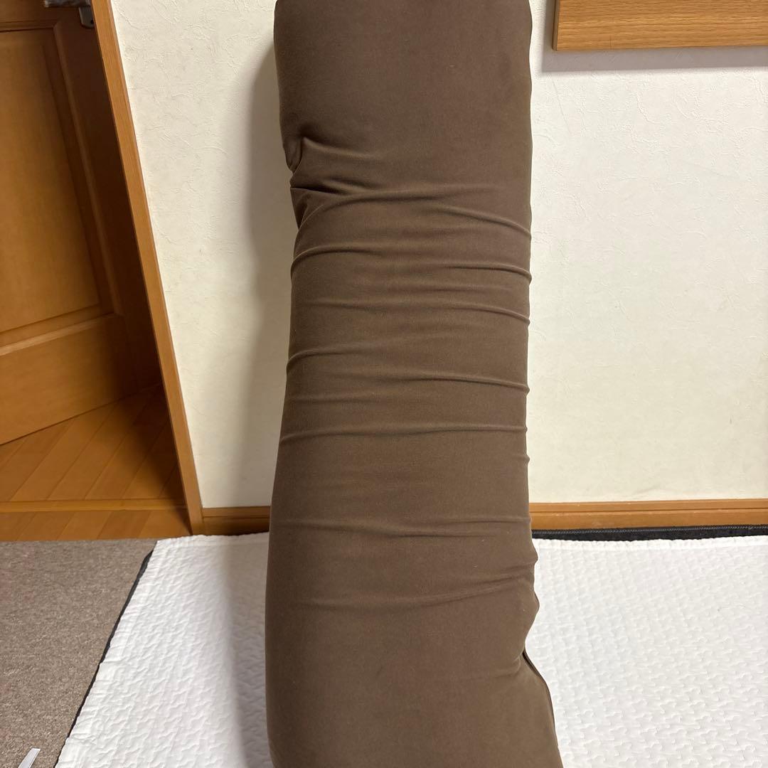 美品　Yogibo Roll Midi Double ブラウン　ヨギボー