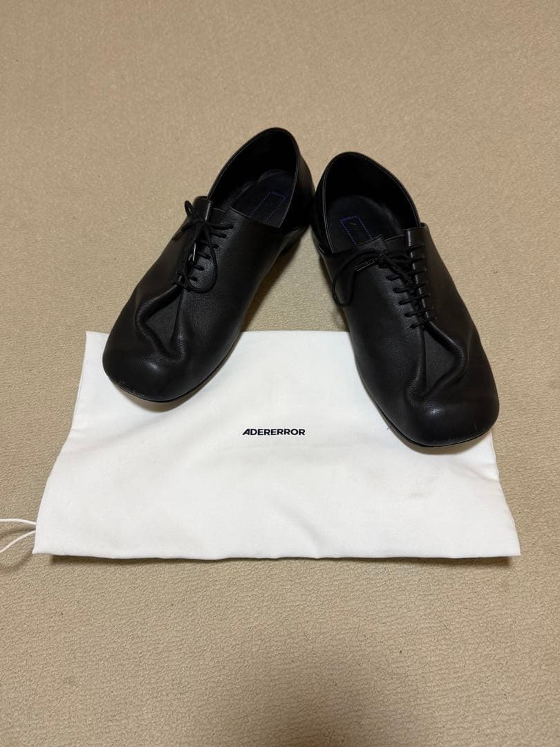 ADERERROR Orsay Shoes ブラック レースアップシューズ